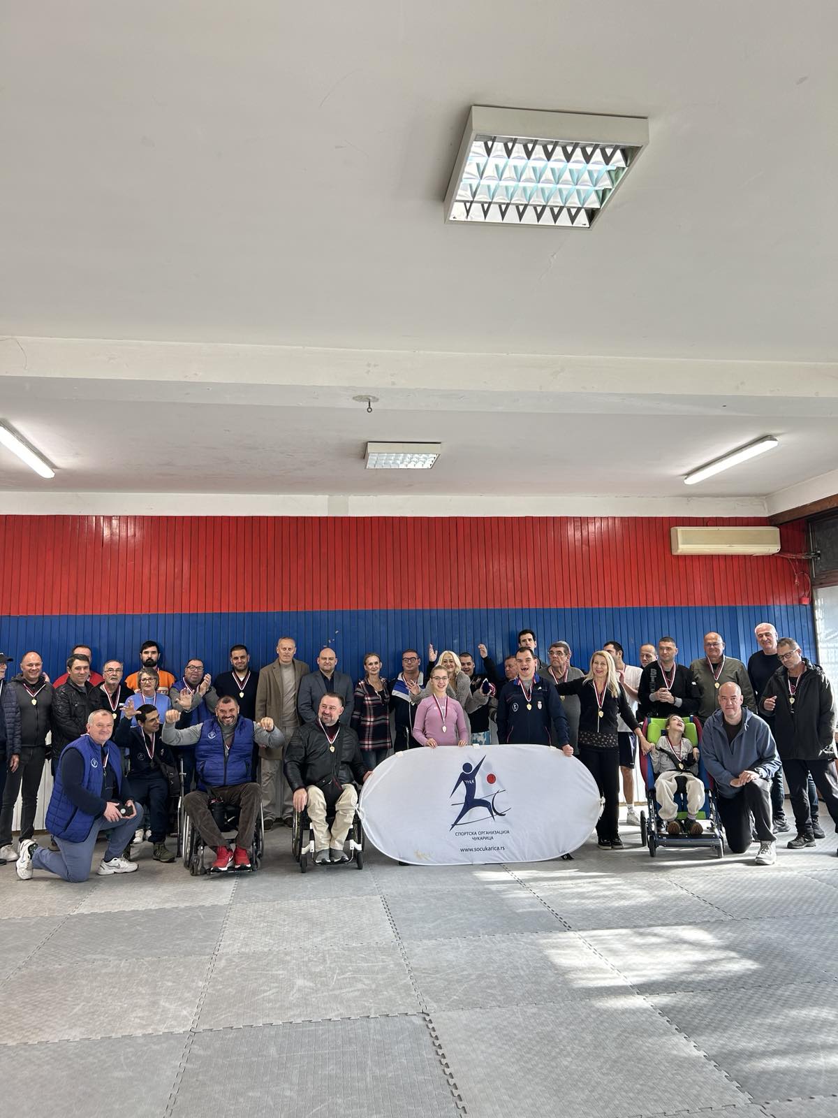 Спортски дан особa са инвалидитетом у Спортском центру "Жарково"