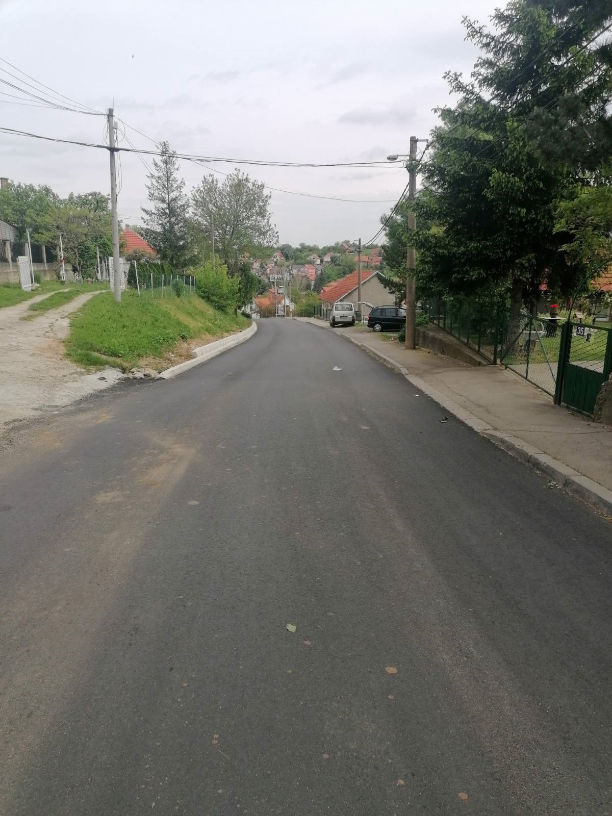 Завршни радови у Улици Вука Караџића у Остружници 