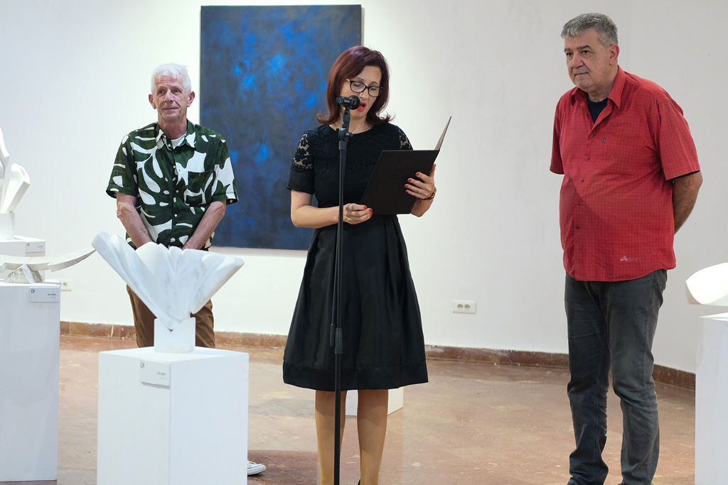 Камене птице  Миодрага Пантовића у Галерији `73